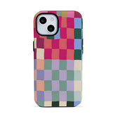 Colorful Checkered iPhone Case