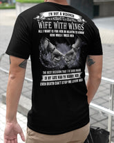 I'm Not A Husband To A Beautiful Wife With Wings Shirt