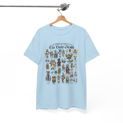 Monty Python Field Guide To A Quest For The Holy Grail T-Shirt