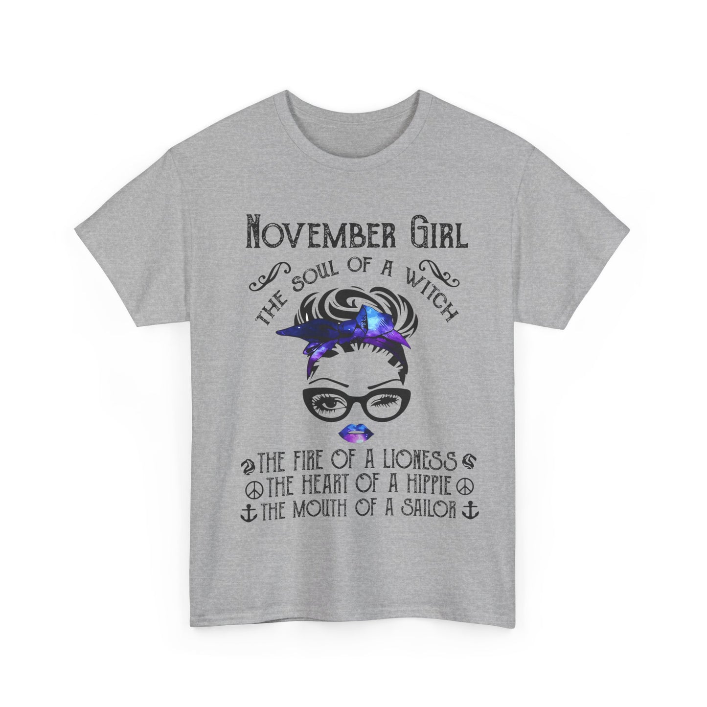 November Girl The Soul Of A Witch Shirt