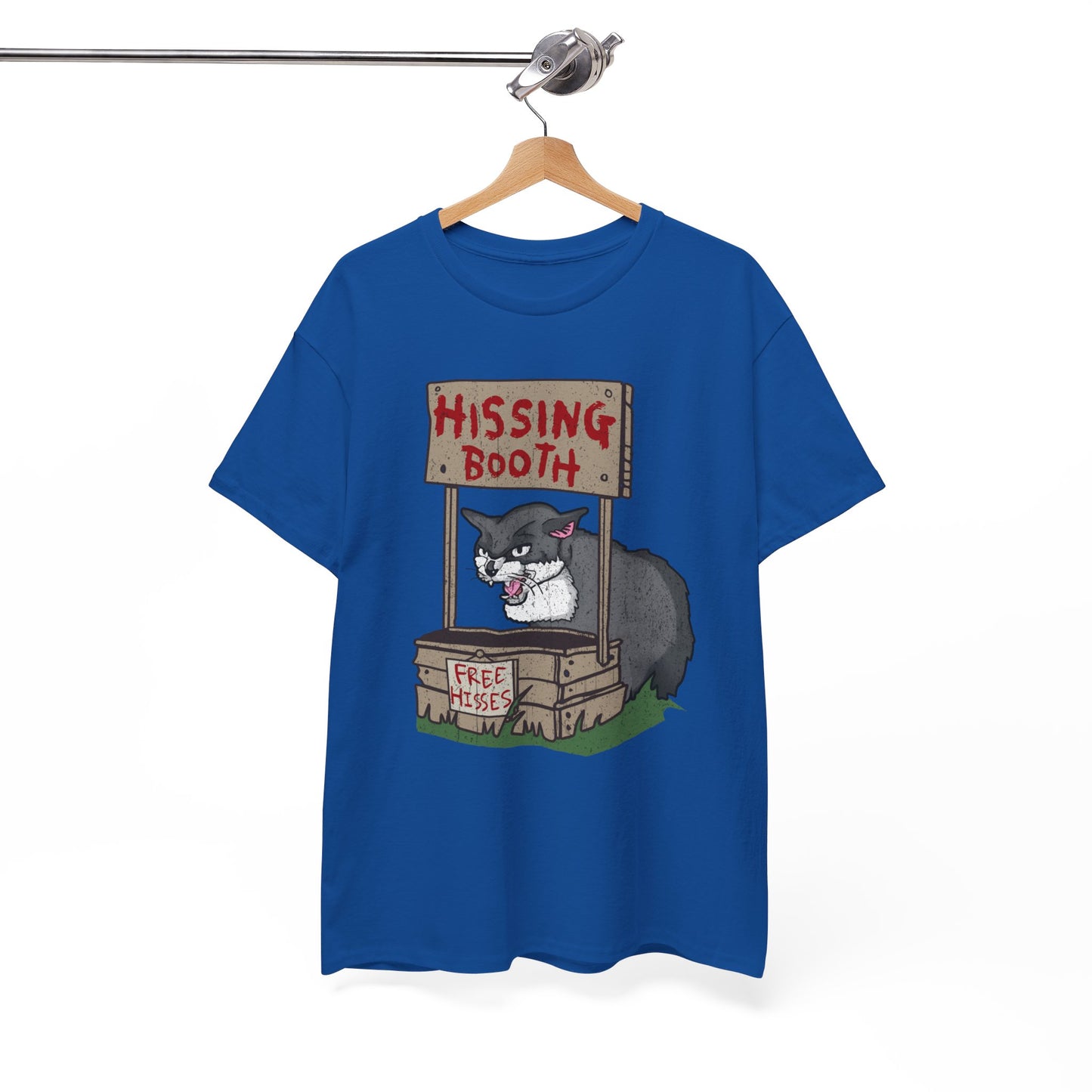 Funny Cat Hissing Booth Free Hisses T-Shirt