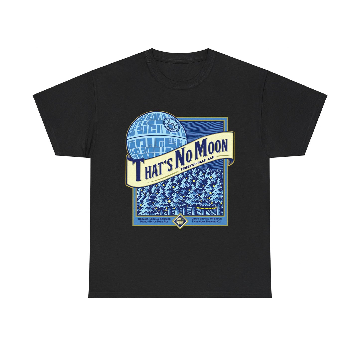 That’s No Moon Star Wars Blue Moon Parody Shirt