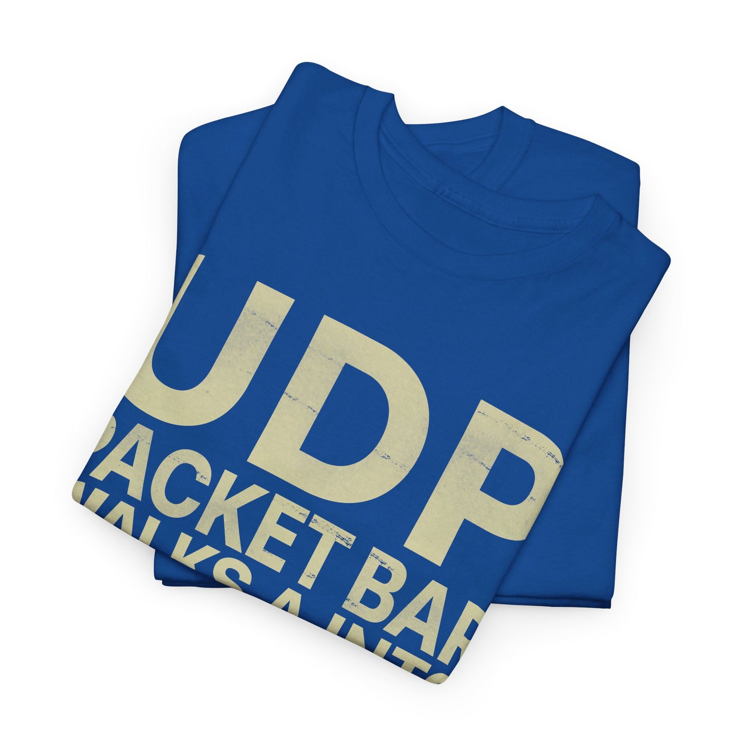 Udp Packet Bar Walks A Into Shirt