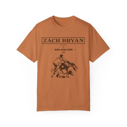 Zach Bryan Burn Burn Burn Tour Shirt