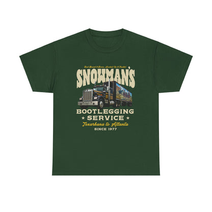 Snowman's Bootlegging Service Shirt