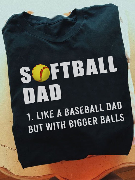 Softball Dad Shirt