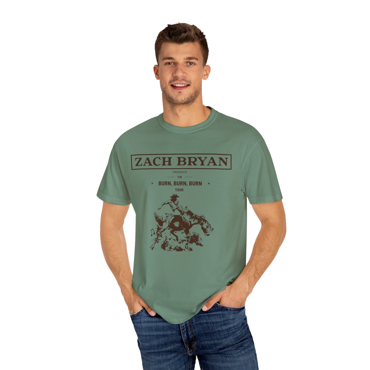 Zach Bryan Burn Burn Burn Tour Shirt