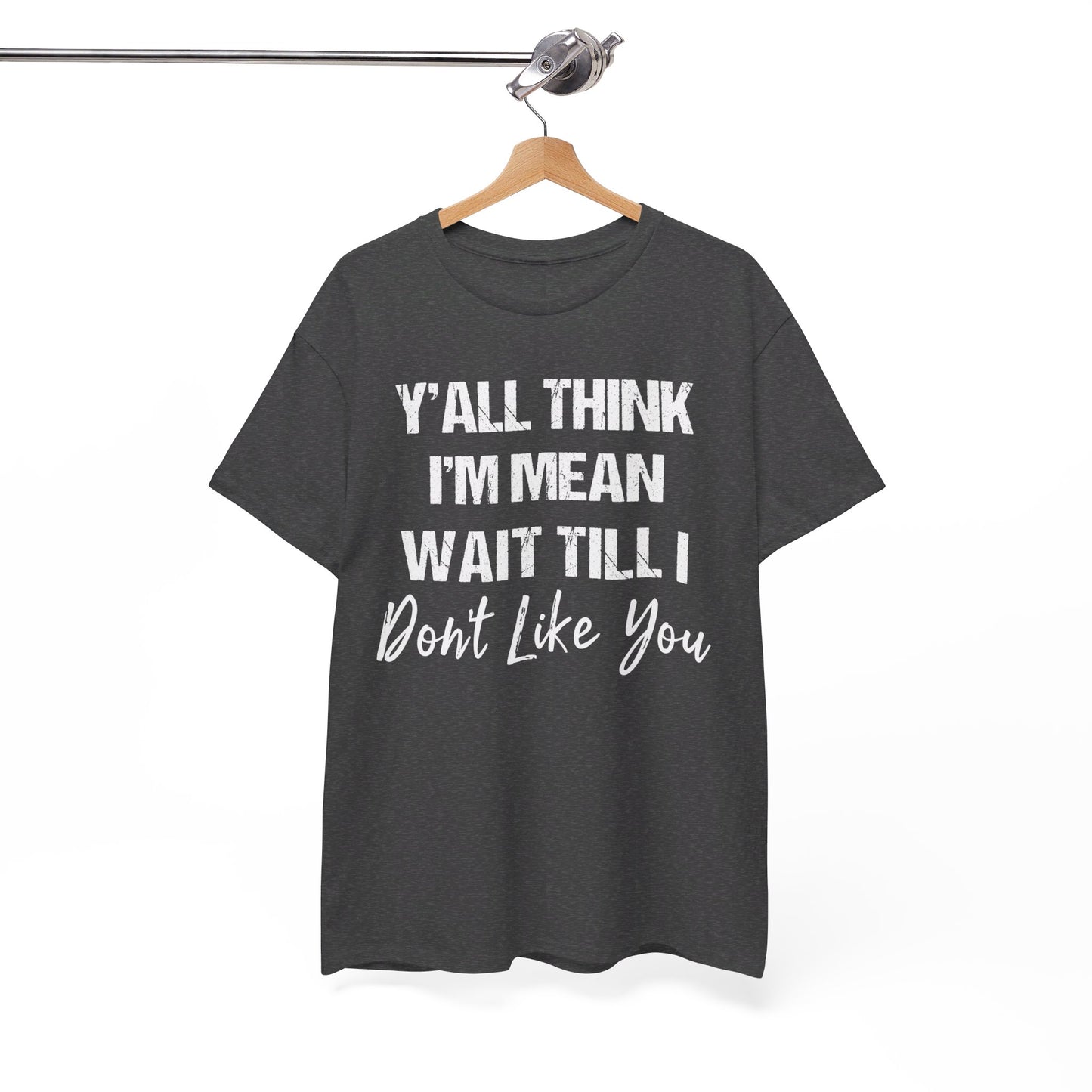 Y’all Think I’m Mean Wait Till I Don’t Like You Shirt