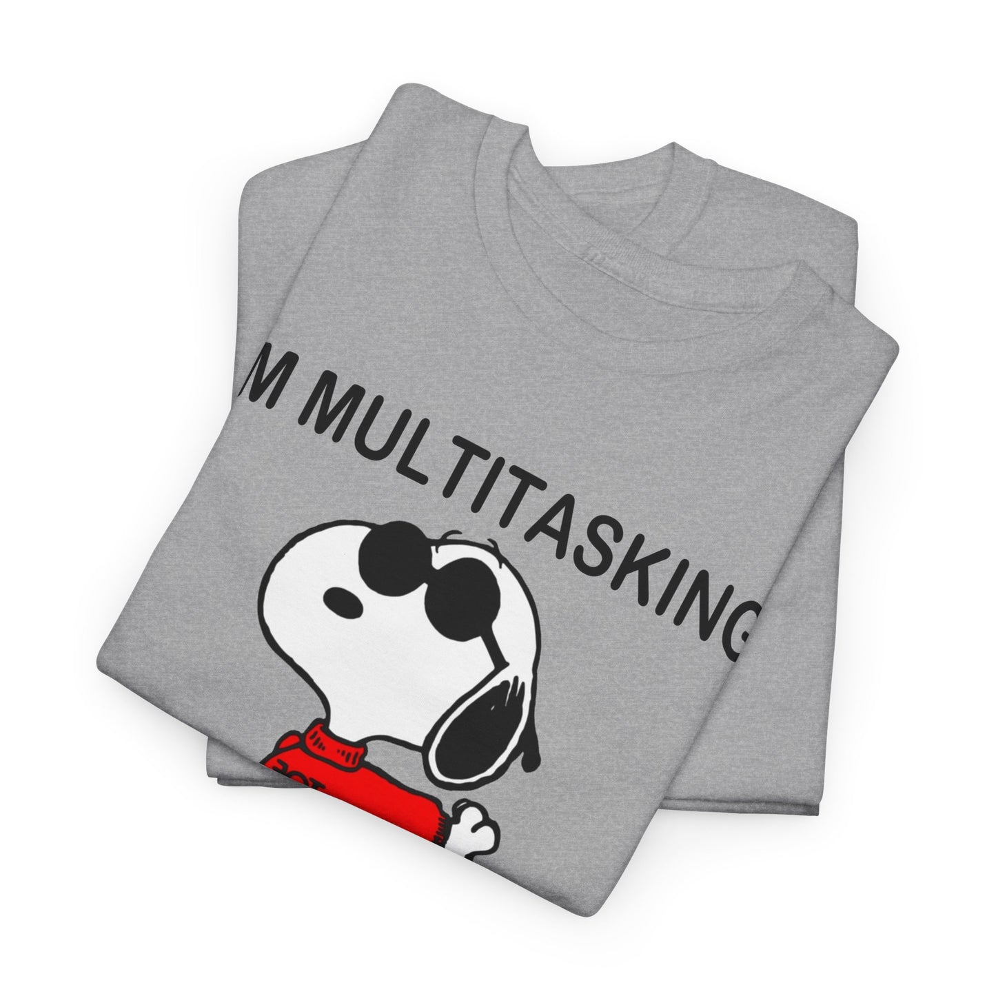 Snoopy Peanuts I'm Multitasking I Can Listen Ignore and Forget at The Same Time Shirt