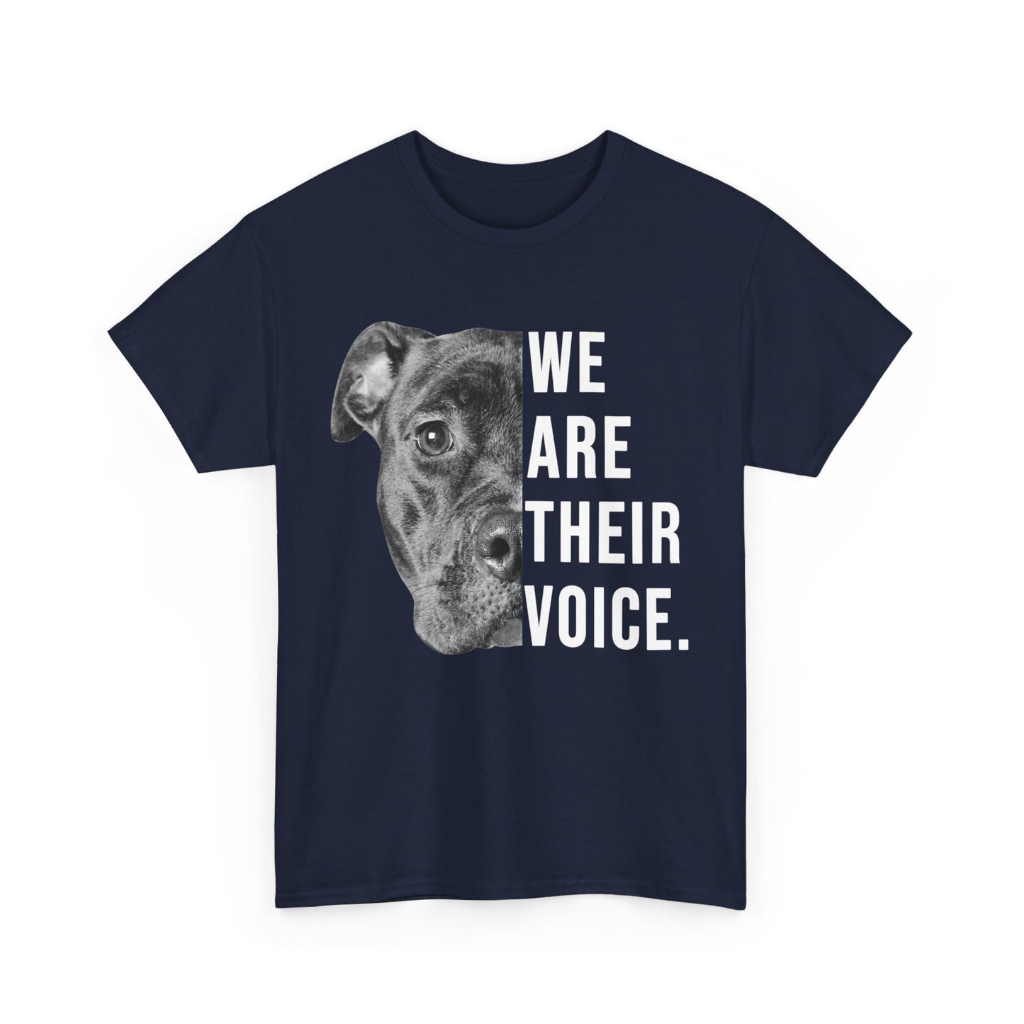 Pitbull Dog We Are Their Voice Shirt Pitbull Dog Lover Gifts