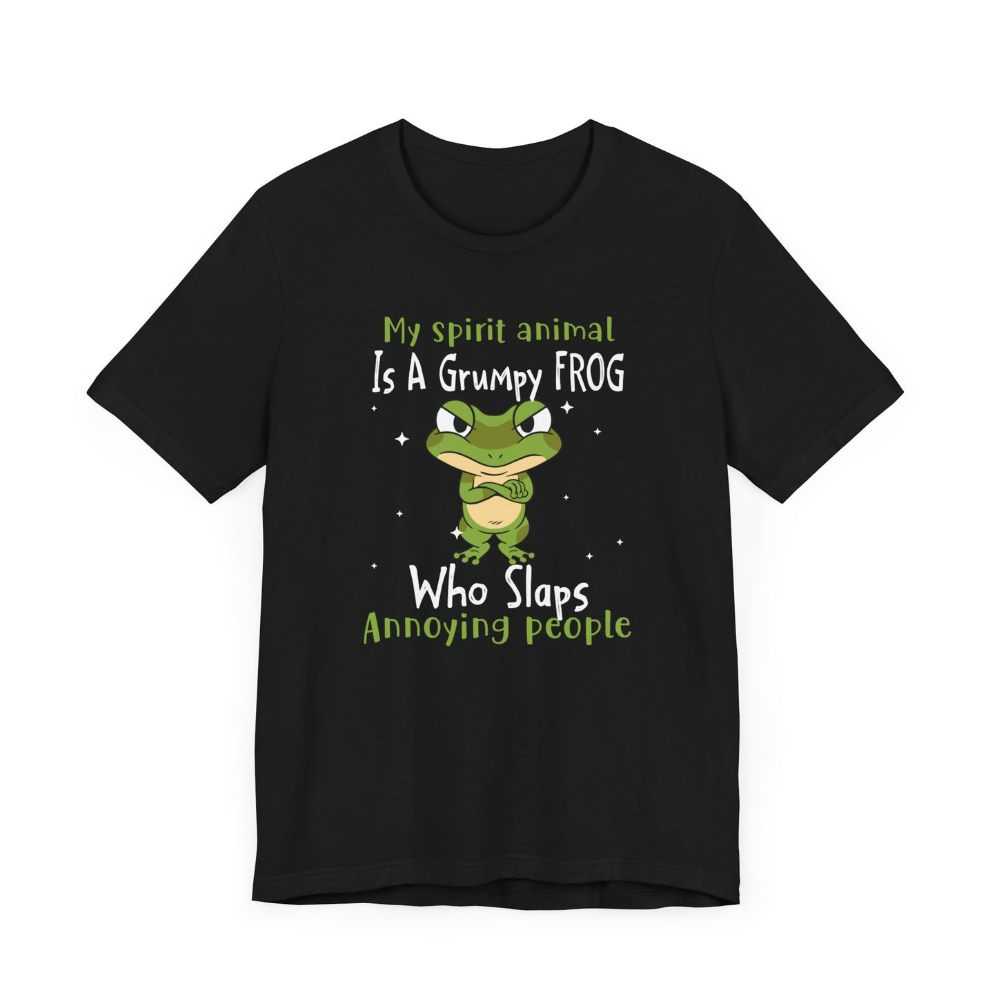 My Spirit Animal Is A Grumpy Frog Shirt