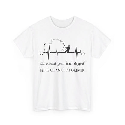 The Moment Your Heart Stopped Mine Changed Forever Shirt