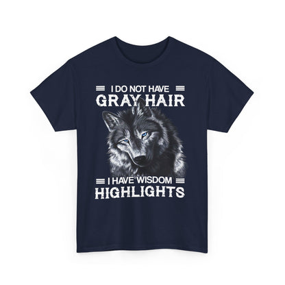 I do Not Have Gray Hair I Have Wisdom Highlights Shirt