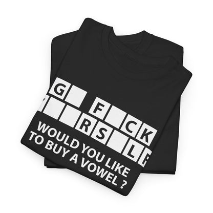 Would You Like To Buy A Vowel Shirt