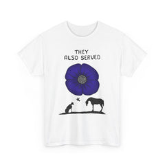 Animal They Also Served Purple Poppy Shirt