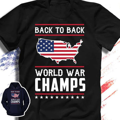 Back To Back World War Champs Shirt