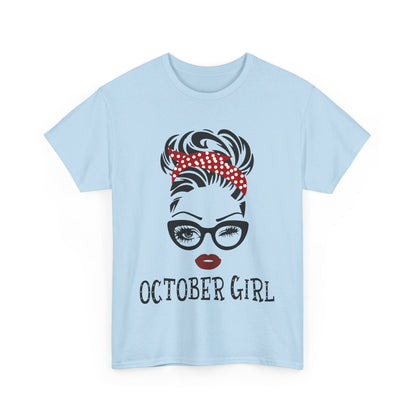 Birthday gift - October Girl Shirt