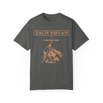 Zach Bryan Burn Burn Burn Tour Shirt