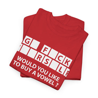 Would You Like To Buy A Vowel Shirt