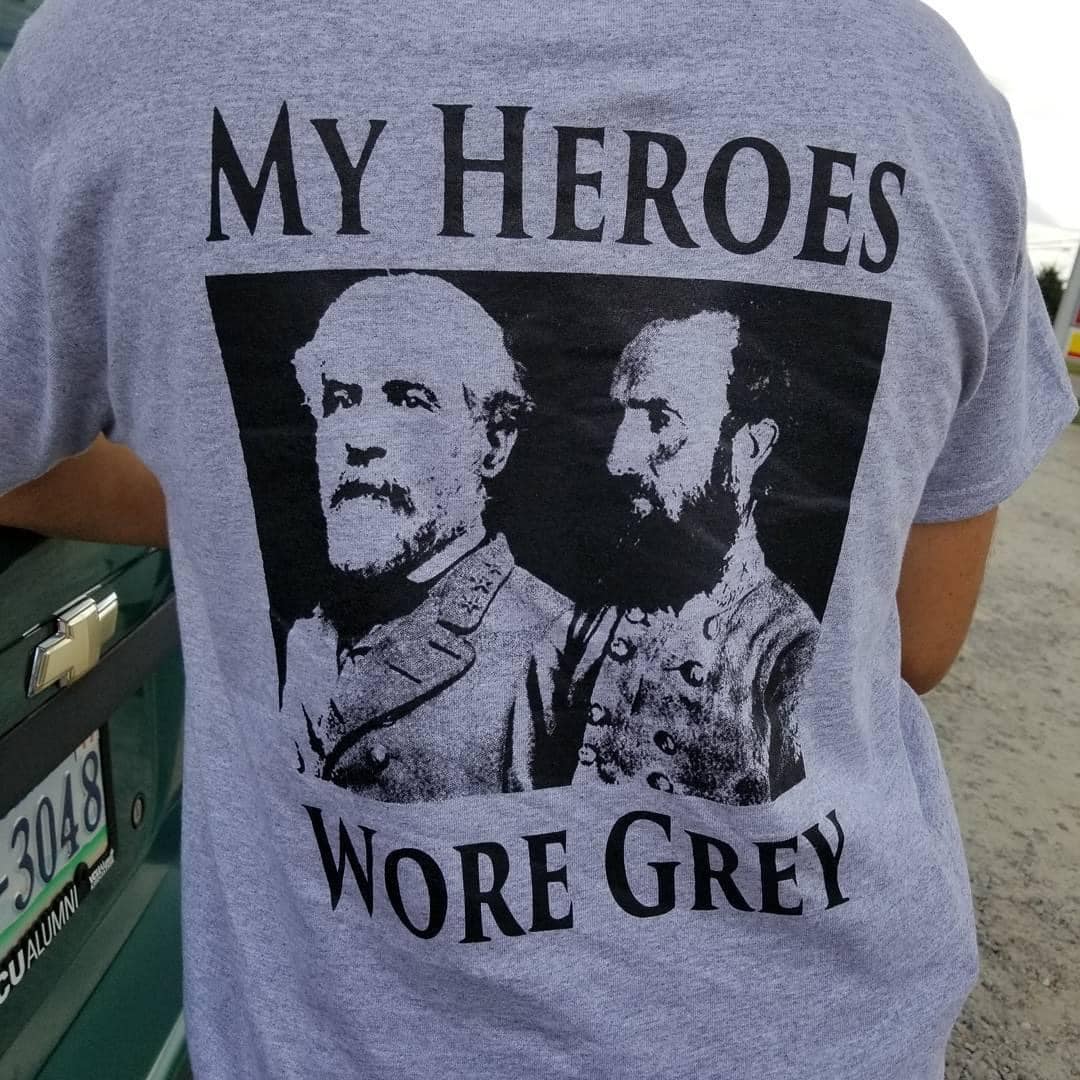 My Heroes Wore Grey Shirt