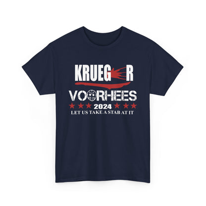 Krueger Voorhees 2024 Let Us Take a Stab At It Shirt