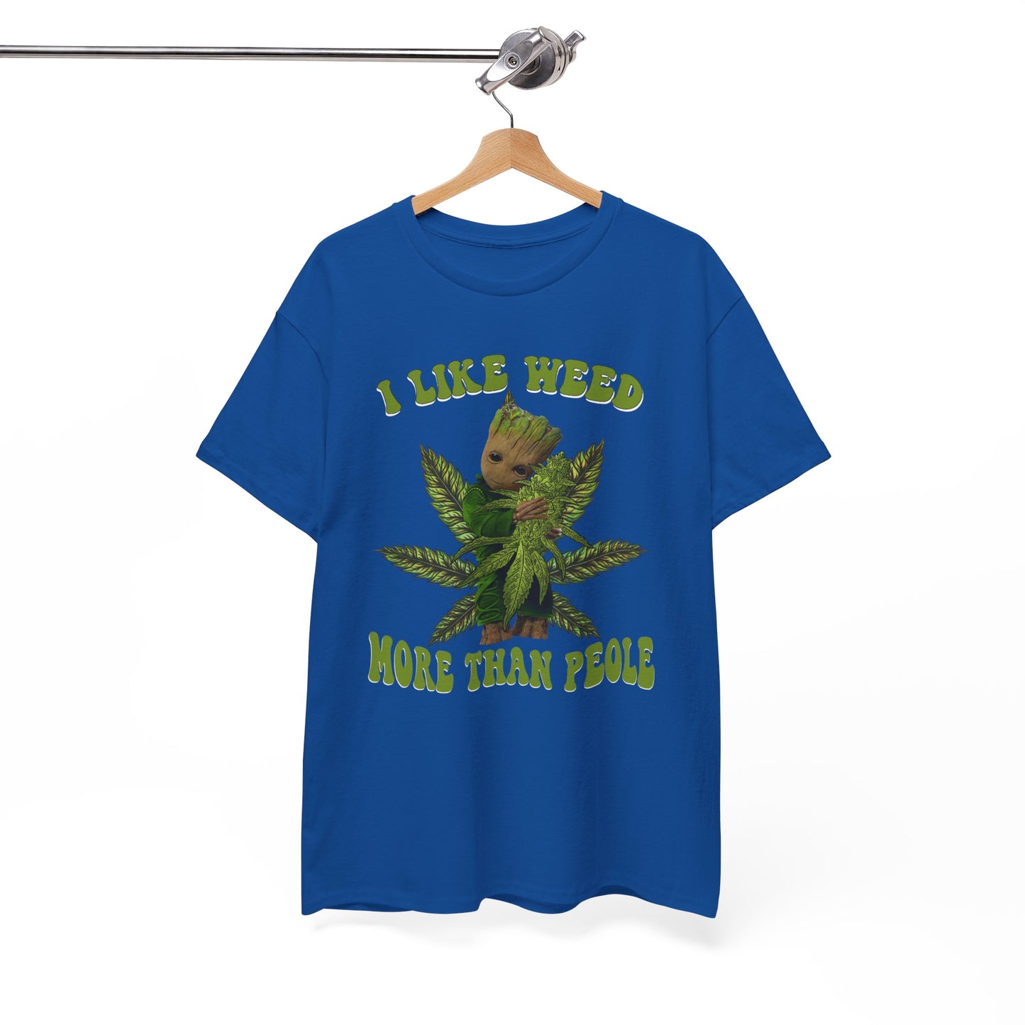 I Like Weed More Than People T-Shirt