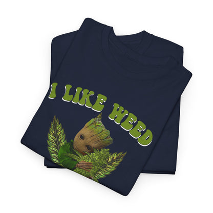 I Like Weed More Than People T-Shirt