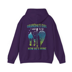 Grandpa's Girl-I Used To Be His Angel Now He's Mine Hoodie