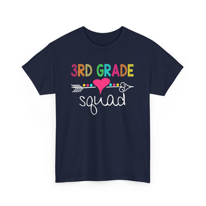 3rd Grade Squad Third Teacher Student Team Back To School T-Shirt