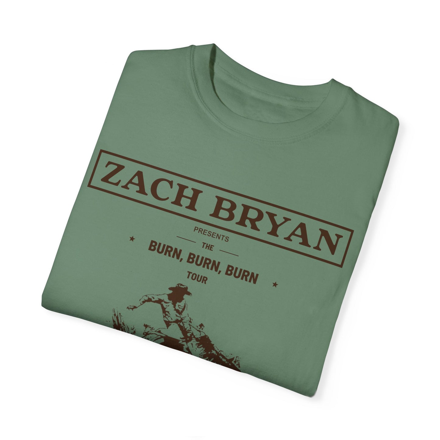 Zach Bryan Burn Burn Burn Tour Shirt