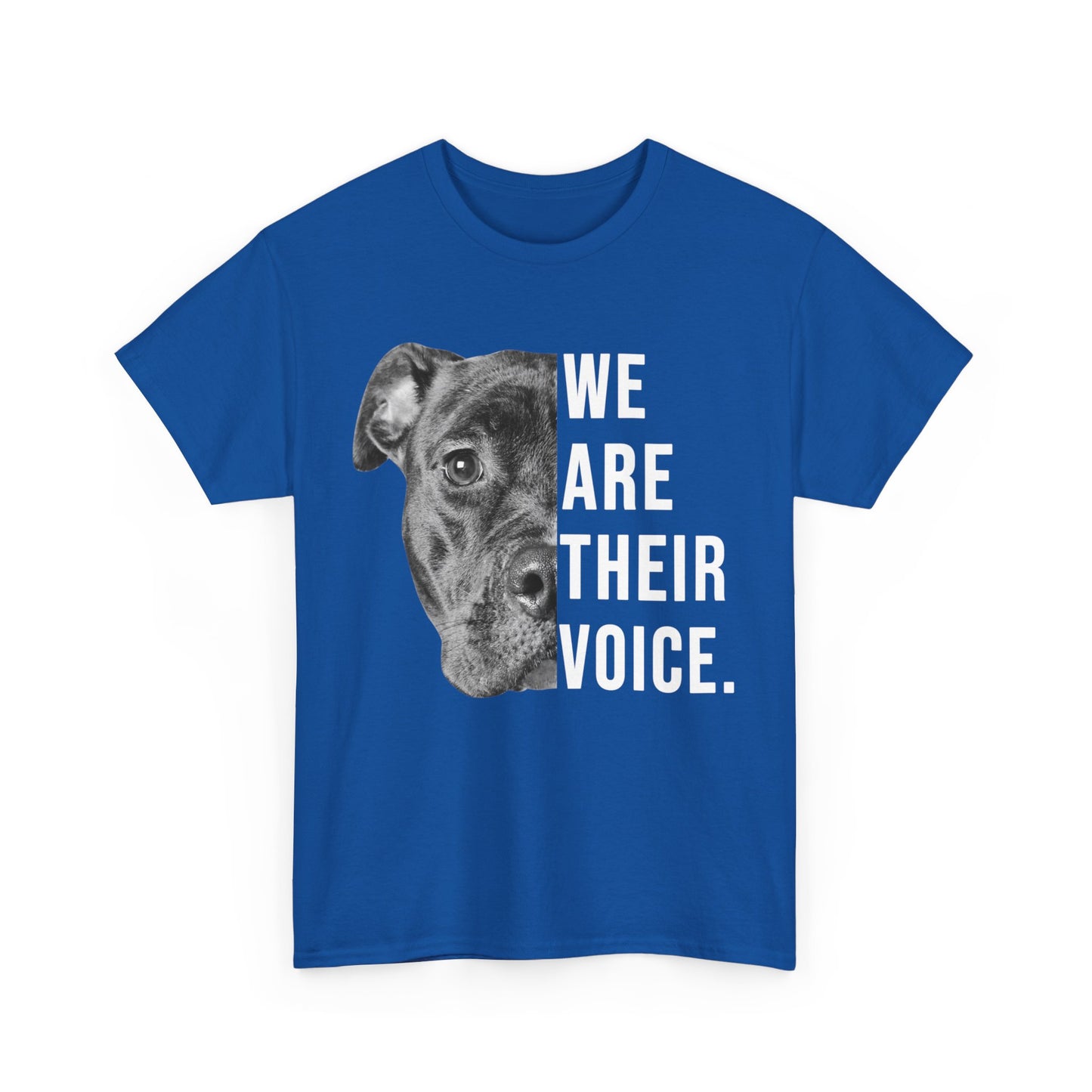 Pitbull Dog We Are Their Voice Shirt Pitbull Dog Lover Gifts