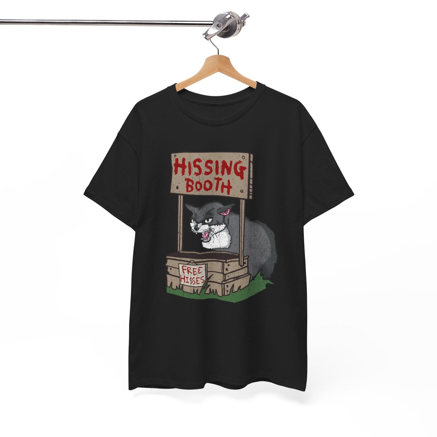 Funny Cat Hissing Booth Free Hisses T-Shirt