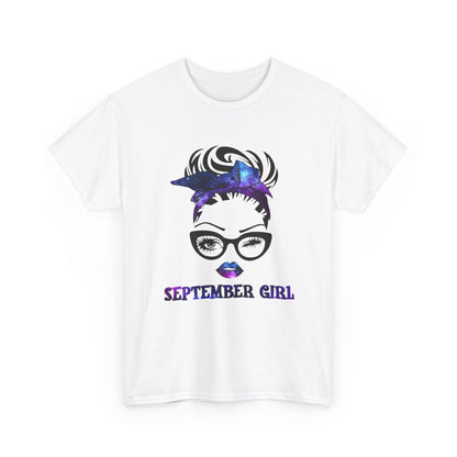 September Girl Birthday Shirt