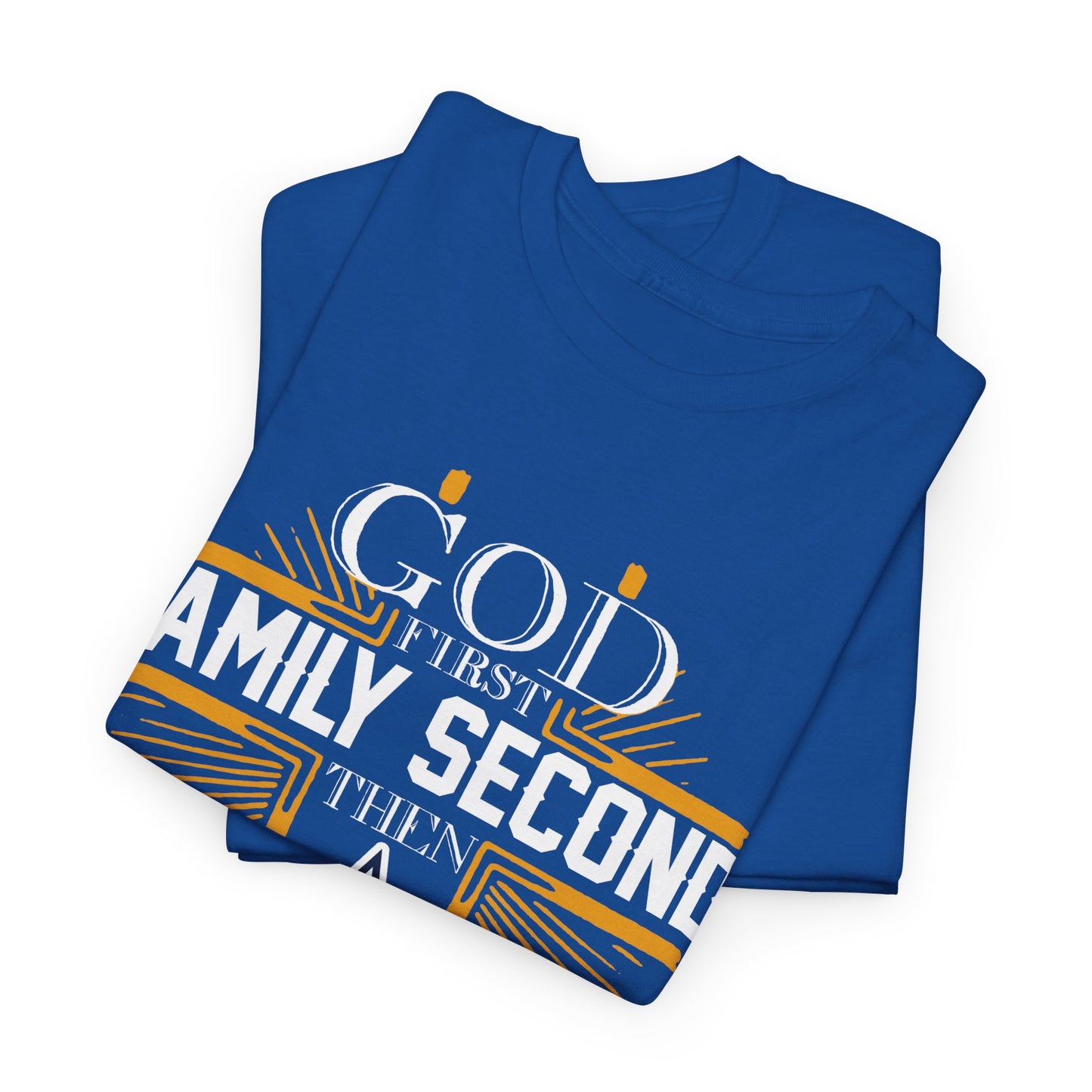 God First Family Second Then Cowboys Football Shirt