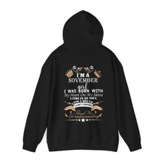 November birthday gift - I'm a November girl Hoodie