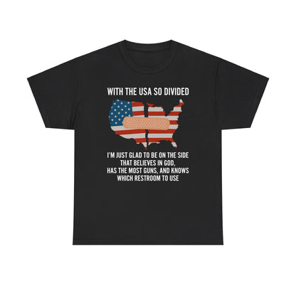 With The USA So Divided Shirt