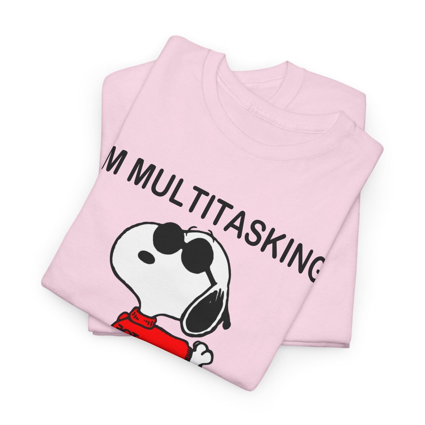 Snoopy Peanuts I'm Multitasking I Can Listen Ignore and Forget at The Same Time Shirt