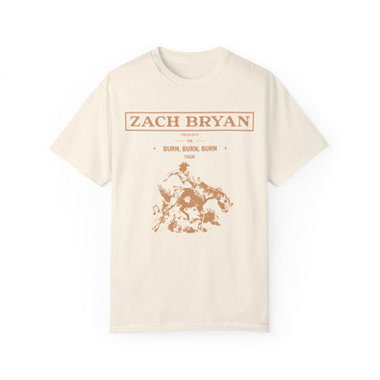 Zach Bryan Burn Burn Burn Tour Shirt