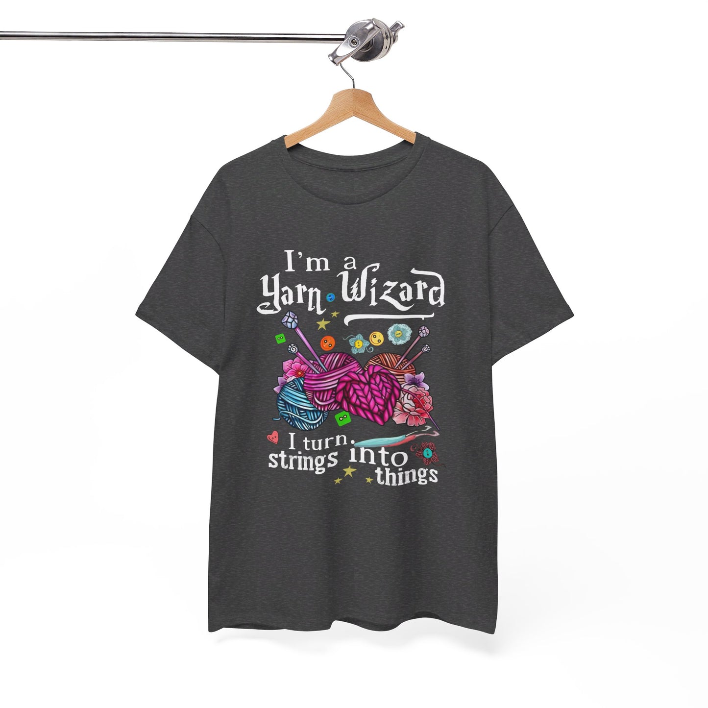 I Am A Yarn Wizard Shirt