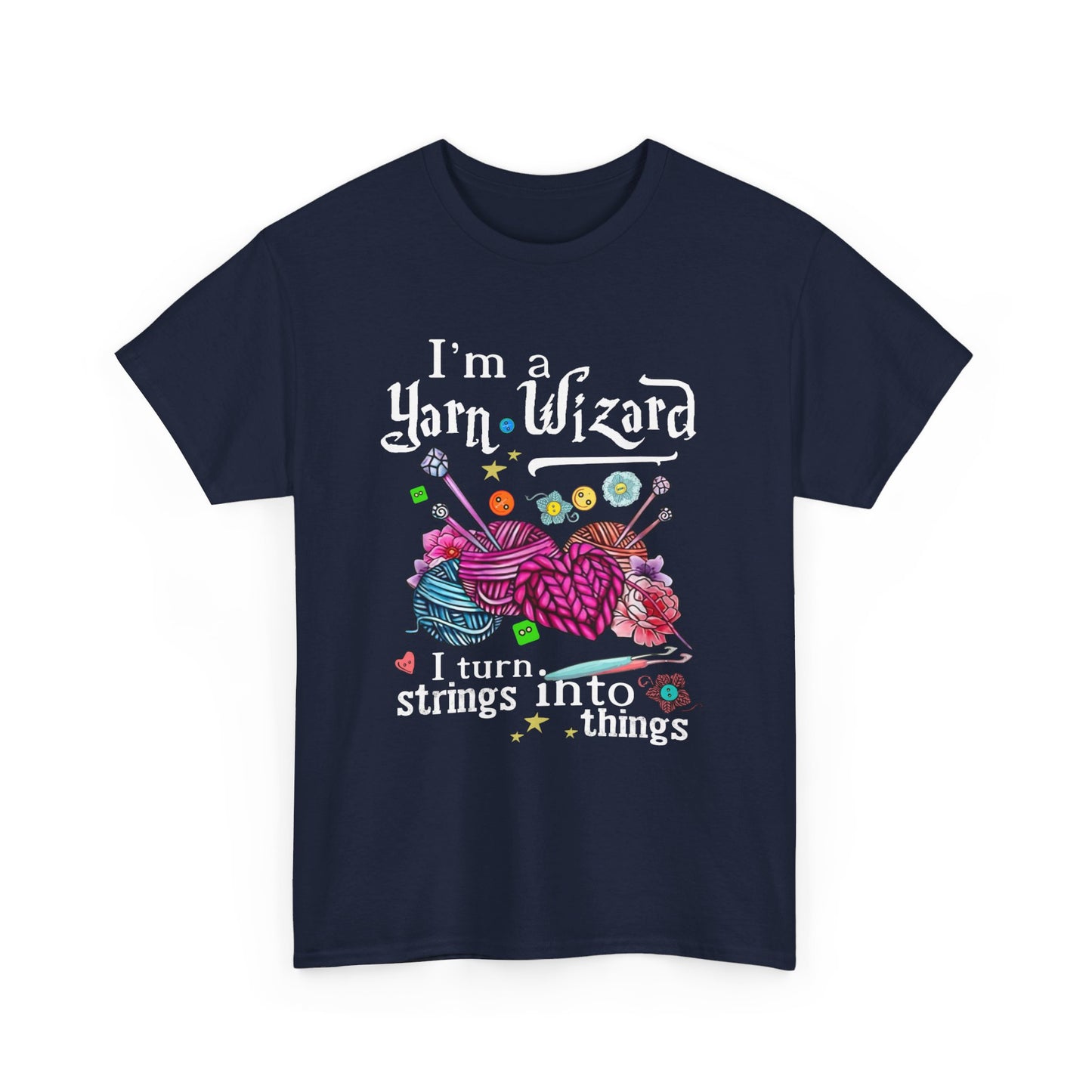 I Am A Yarn Wizard Shirt