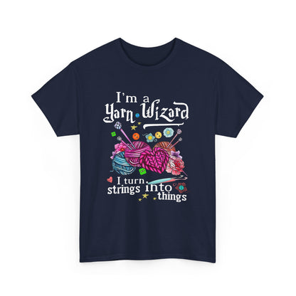 I Am A Yarn Wizard Shirt