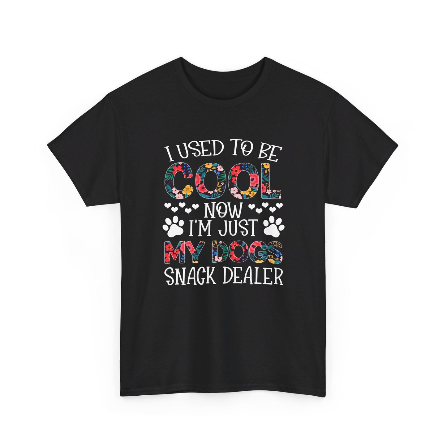 I Use To Be Cool Now I'm Just My Dogs Snack Dealer Shirt