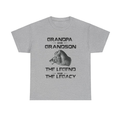 Grandpa And Grandson The Legend And The Legacy Shirt