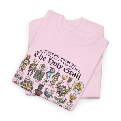 Monty Python Field Guide To A Quest For The Holy Grail T-Shirt