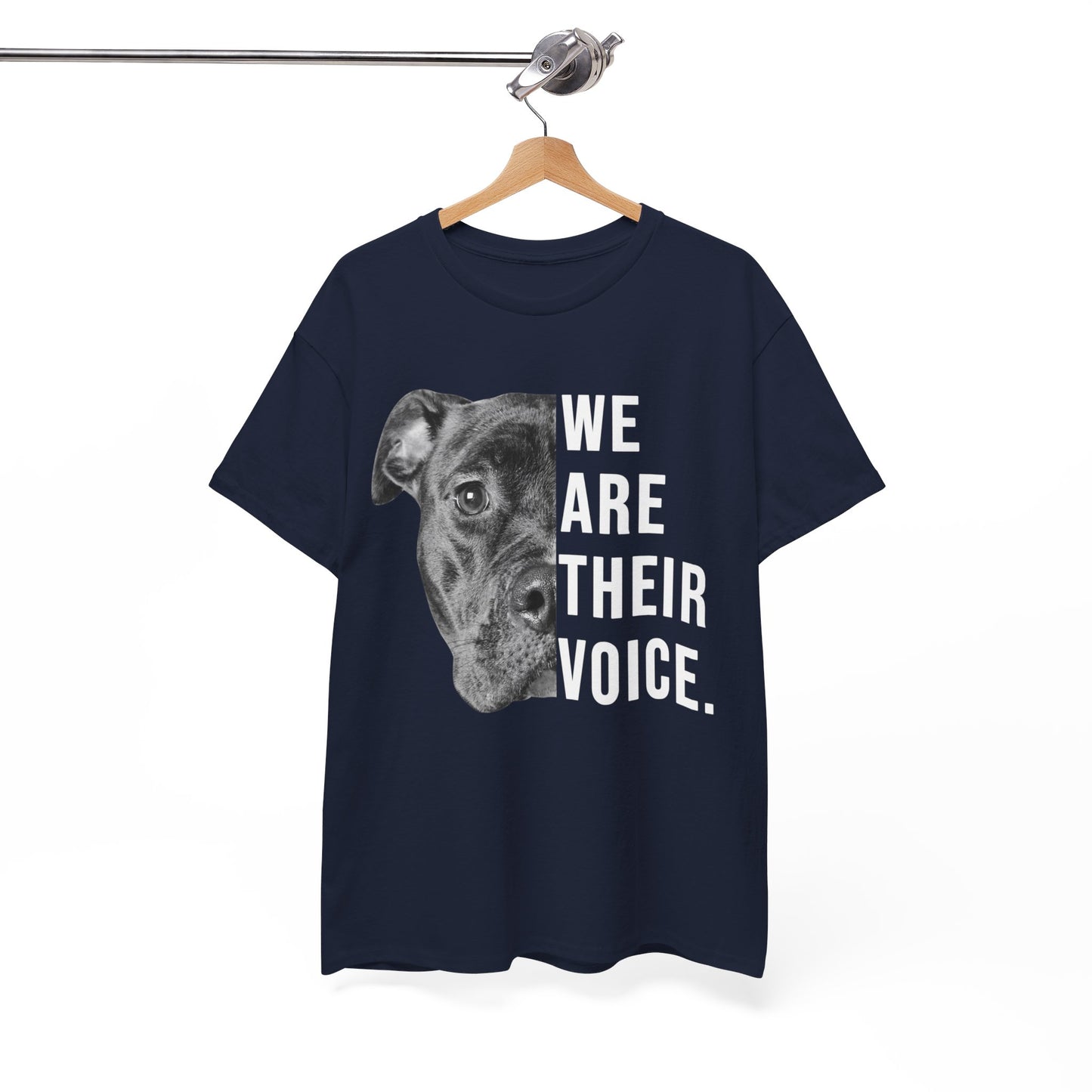 Pitbull Dog We Are Their Voice Shirt Pitbull Dog Lover Gifts