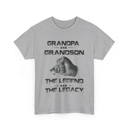 Grandpa And Grandson The Legend And The Legacy Shirt