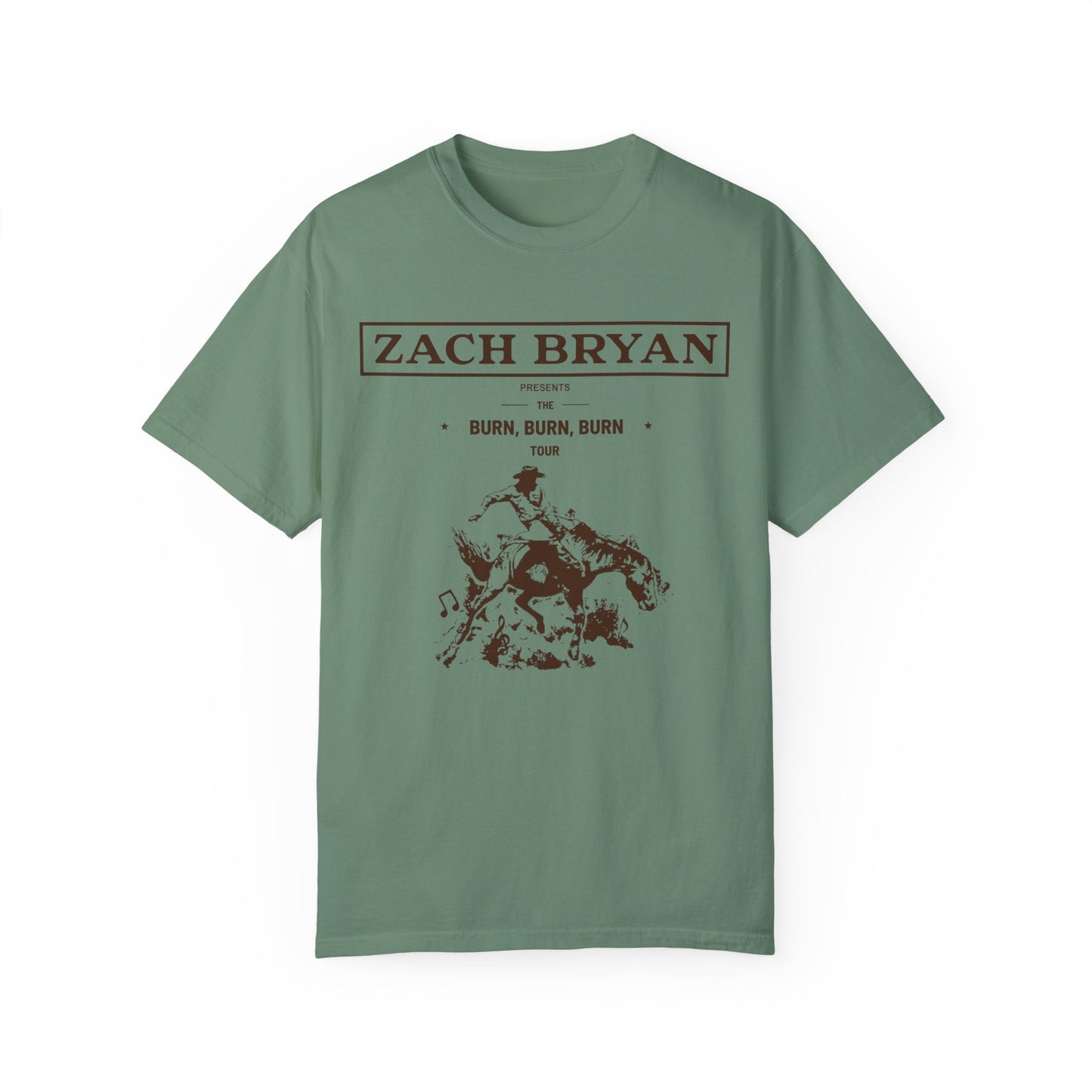 Zach Bryan Burn Burn Burn Tour Shirt