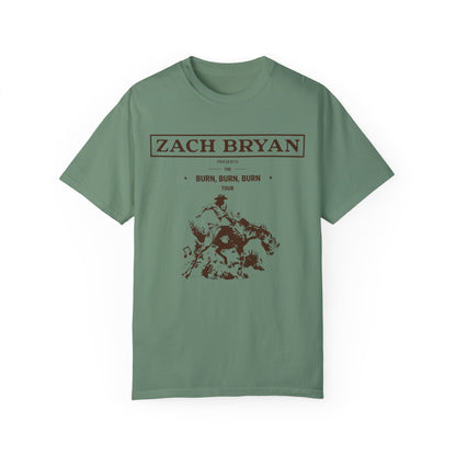 Zach Bryan Burn Burn Burn Tour Shirt