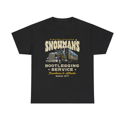 Snowman's Bootlegging Service Shirt