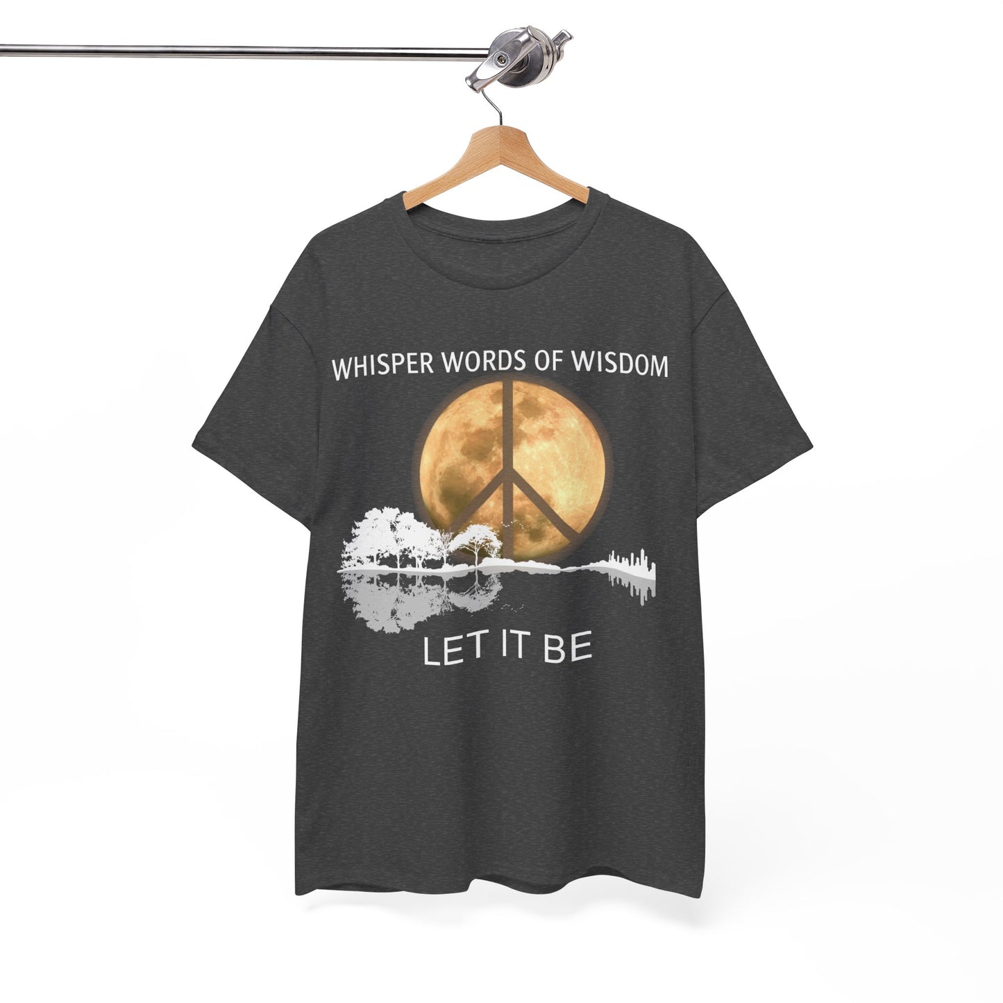 Whisper Words of Wisdom Let It Be Guitar Lake Shadow Shirt